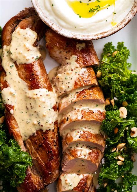pork fillet waitrose|Roast Tenderloin of Pork with Mustard and Creme Fraiche Sauce.